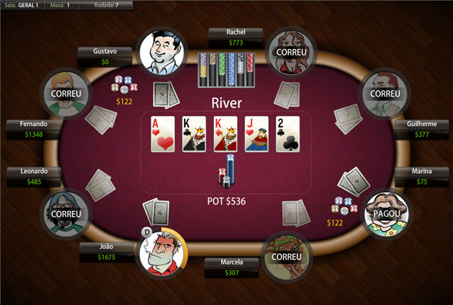 Jogo de Poker Online é no Jogatina