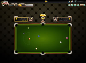 Jogo de sinuca online